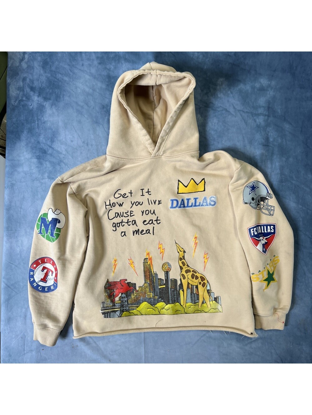 Young Kings YK1K Men's Dallas Hoodie Sweatshirt Size XL